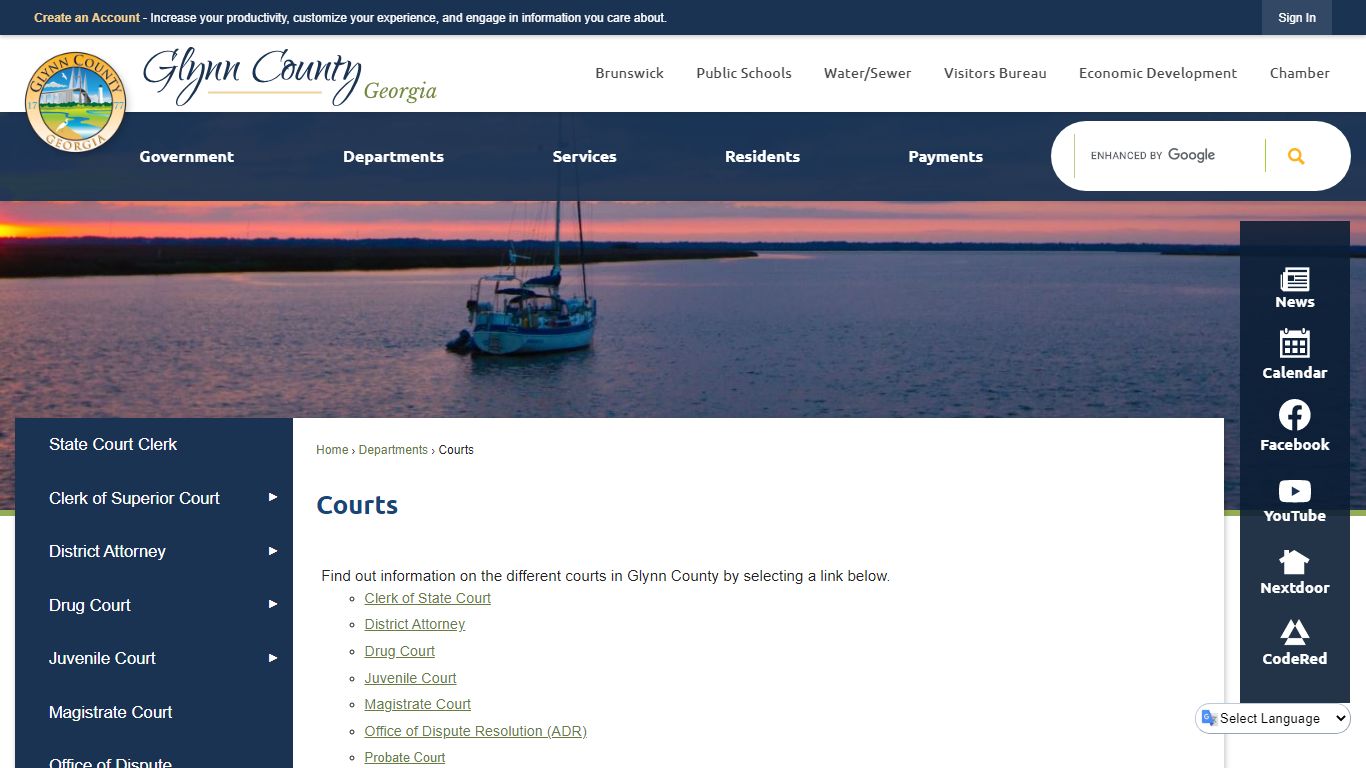 Courts | Glynn County, GA - Official Website
